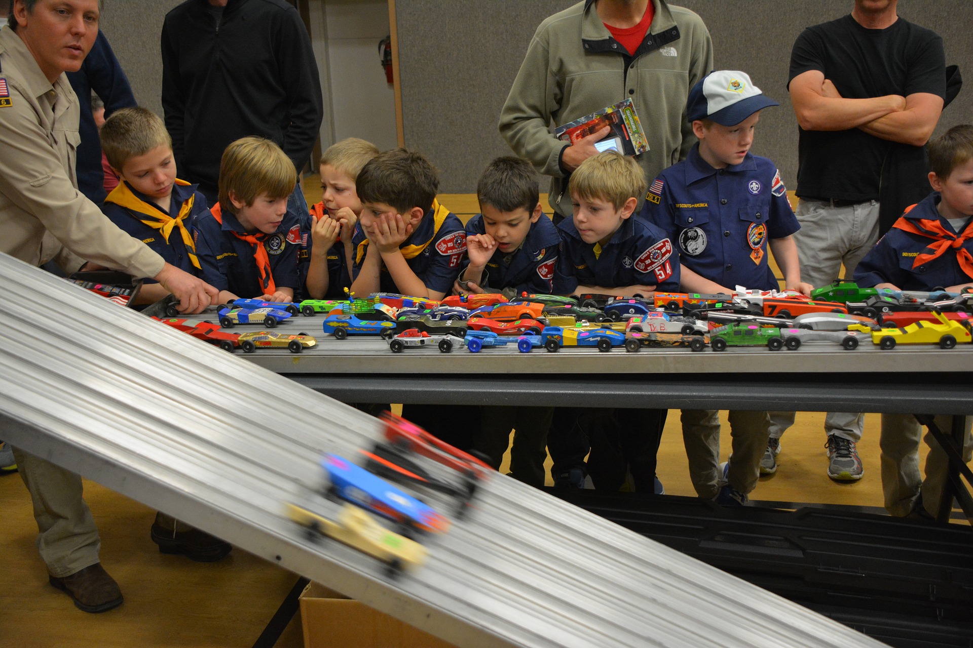 Pinewood Derby Race